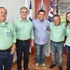 Prefeito de Guanambi se re?ne com diretores da Bahia Minera??o e discute investimentos na cidade.