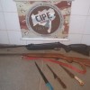 Homem é detido com armas na zona rural de Iuiú.