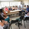 Prefeito e secret?ria de educa??o realizam mais uma rodada de negocia??o com comiss?o de professores e sindicato.