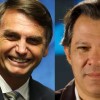 Pesquisa Ibope para presidente: Bolsonaro, 27%; Haddad, 21%; Ciro, 12%; Alckmin, 8%; Marina, 6%.