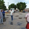 Prefeitura inicia opera??o emergencial tapa-buracos na estrada de Morrinhos; novo asfalto ser? licitado em abril.