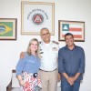 Ivana e prefeito asseguram viatura da PM para Palmeiras.