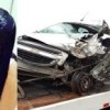 Enfermeira natural de Lagoa Real fica em estado grave ap?s batida de carro com caminh?o.