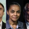 Datafolha: Bolsonaro, 24%; Ciro, 13%; Marina, 11%; Alckmin, 10%; Haddad, 9%.
