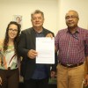 Após luta de Ivana, assinado convênio para pavimentação de ruas em Rio do Antônio.