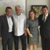 Prefeito Charles Fernandes se reúne com Senador Otto Alencar e Deputada Ivana Bastos.