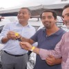 Governador e Deputado Daniel Almeida entregam ambul?ncia ao prefeito de Lic?nio de Almeida.