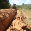 Obras do sistema de abastecimento da comunidade de Cerquinha seguem ritmo acelerado.