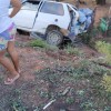 Veículo que seguia de Guanambi para Julião se envolve em acidente na BR-030 em Malhada.