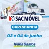 A pedido de Ivana Bastos, SAC Móvel estará em Carinhanha.