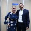Ivana e Vanessa comemoraram agilidade no processo para execução das obras do trevo de Lençóis.