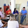 Prefeito Jairo Magalh?es dialoga com comiss?o de professores e representantes do sindicato da categoria.