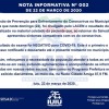 Caso suspeito de coronavírus é descartado em Iuiú.