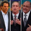 Bolsonaro, 28%; Haddad, 22%; Ciro, 11%; Alckmin, 8%; Marina, 5%.