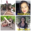 Duas mulheres de Pindaí e mais três pessoas morrem em acidente envolvendo ônibus e moto.