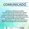 Candiba: Aulas da rede municipal são suspensas por 15 dias no município.
