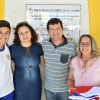 Inaugurada a reforma e cobertura da quadra poliesportiva da Escola Municipal Jos? Neves Teixeira.