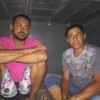 Dupla é presa com drogas no Bairro Aeroporto Velho em Guanambi.