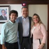 Governador assinar? Ordem de Servi?o para recupera??o da estrada Candiba ? Pil?es.