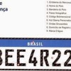 Placas dos carros no Brasil vão mudar a partir de janeiro de 2016.