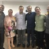 Ivana e Vanderlei buscam melhorias para Tanque Novo na Secretaria de Educa??o.