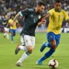 Argentina domina, vence o Brasil, que segue sem vencer desde a Copa América.