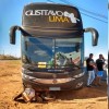 Ônibus do cantor Gustavo Lima se envolve em um acidente após cantar no São Pedro de Bom Jesus da Lapa.