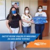 Casa Anísio Teixeira doa à Prefeitura de Caetité máscaras confeccionadas por seus colaboradores.