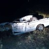 Carro capota ap?s bater em caminh?o na BA -160 em Iui?.