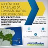 Audiência de trabalho na Assembleia Legislativa debaterá novas perspectivas para obras da Fiol e do Porto Sul.