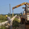 Obras de eletrificação rural são iniciadas em Iuiú e Palmas de Monte Alto.