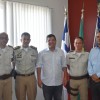 Prefeito de Guanambi se re?ne com comando do 17? BPM e finalizam parcerias para o Col?gio Militar e a??es na seguran?a p