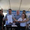 Deputada comemora autoriza??o para in?cio da pavimenta??o de Candiba a Pil?es.