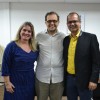 Deputada e prefeito de Tanque Novo apresentam demandas na Secretaria de Educa??o.