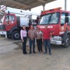 Guanambi: Comiss&259;o de vereadores visita grupamento de corpo de bombeiros em Vitória da Conquista.