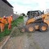 Ap?s per?odo chuvoso, Prefeitura de Guanambi intensifica mutir?o de limpeza e reparos de ruas, avenidas e pra?as.