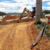 MOBILIDADE URBANA | - Obras da rotat?ria de acesso aos bairros Beija-flor e Monte Azul seguem a todo vapor.