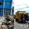 Anag?: sem sal?rios h? 4 meses, funcion?rios jogam lixo em frente ? prefeitura.