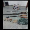 Sebasti?o Laranjeiras: PM apreende armas de fogo e muni??es de ca?adores.