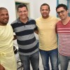 Prefeito e Secret?rio de Sa?de de Guanambi visitam pacientes do Mutir?o de Cirurgias no Hospital Municipal.