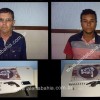 CIPE Sudoeste prende dois homens com arma de fogo na regi?o de Canabrava em Malhada.