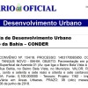 Publicado conv?nio para pavimenta??o de ruas em Tanque Novo.