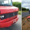 Acidente envolvendo caminhão e moto é registrado em Guanambi.