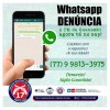 17º BPM de Guanambi disponibiliza WhatsApp denúncia.