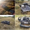 Carro capota várias vezes na BR-030 em Guanambi.