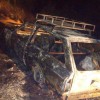 Carro movido a gás de cozinha pega fogo na BR-122 em Guanambi.