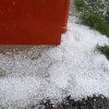 Chuva de granizo causa estragos em Luís Eduardo Magalhães.