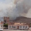 Incêndio atinge Morro do Cristo em Palmas de Monte Alto.