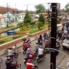 Moradores se despedem de Jotinha com carreata e palmas.