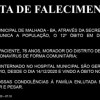 Malhada confirma décima segunda morte por Covid-19.